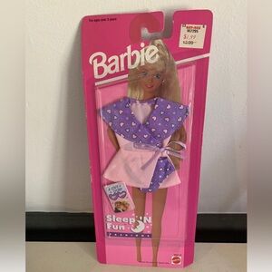 1995 Mattel Barbie SLEEP 'N FUN Hearts‎ Outfit  #68021 NEW